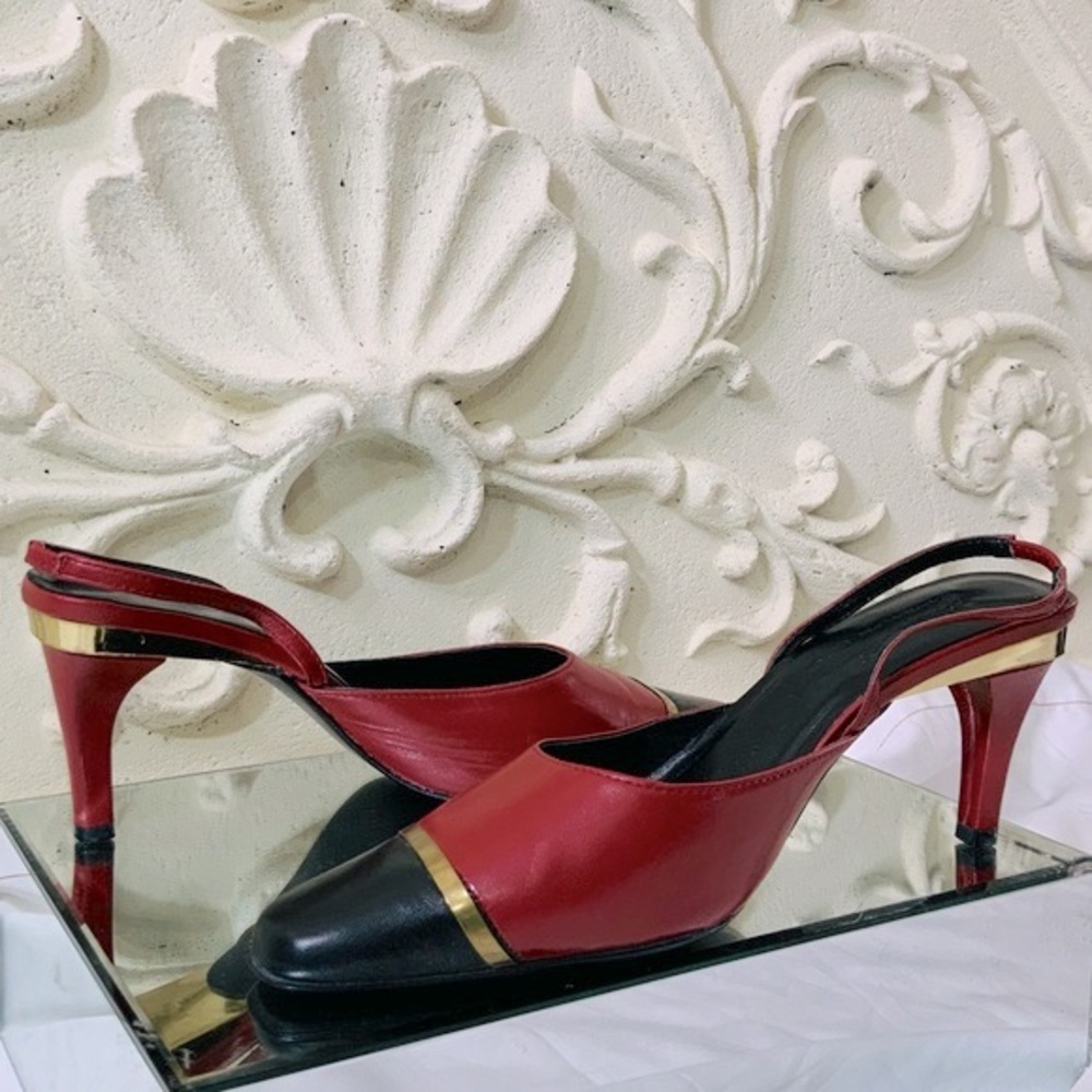 VINTAGE Randolph Duke Classic Slingback Heels